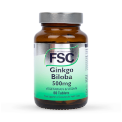 Image 1 for Ginkgo Biloba 60 Tablets 500mg