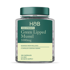 Image 1 for Green Lipped Mussel 1000mg 120 Capsules