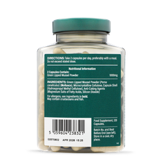 Image 3 for Green Lipped Mussel 1000mg 120 Capsules