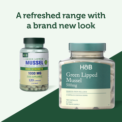 Image 2 for Green Lipped Mussel 500mg 120 Capsules