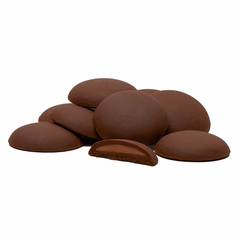 Image 4 for Organic Vegan Giant Chocolate Buttons Mylk & Hazelnut 90g