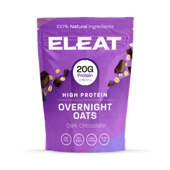 Image 1 for ELEAT High Protein Overnight Oats Dark Chocolate 400g
