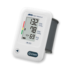 Image 2 for Medical Wrist Blood Pressure Monitor White UB-525