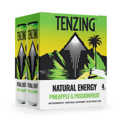 Image 1 for Natural Energy Drink Pineapple 106 mg 4 x 330 ml