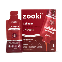 Image 1 for Super Strength Marine Collagen 11,000mg Sour Cherry Flavour 30 Sachets