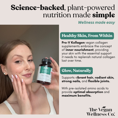 Image 5 for Pro-V Kollagen Vegan Collagen 60 Capsules