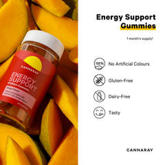 Image 4 for Energy Support Mango Flavour 30 Gummies