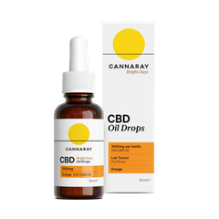 Image 1 for Bright Days Oil Drops Orange Flavour 30Ml 3000mg