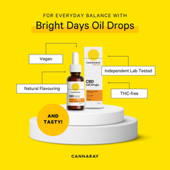 Image 2 for Bright Days Oil Drops Orange Flavour 30Ml 3000mg