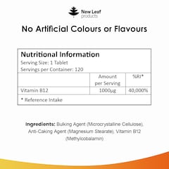 Image 3 for Vitamin B12 120 Tablets
