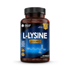 Image 1 for L-Lysine 120 Tablets