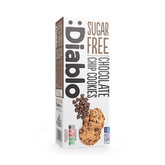 Image 1 for Sugar Free Chocolate  Chip Cookies 130g