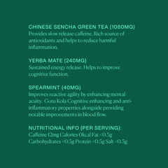 Image 2 for Perform Yerba Mate Tea (Lemongrass & Mint) 15 Tea Bags