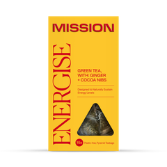 Image 1 for Energise Green Tea (Cocoa Nibs & Ginger) 15 Tea Bags
