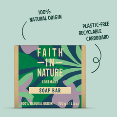 Image 5 for Faith In Nature Soap Bar Rosemary 100g