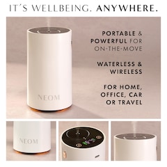 Image 4 for Wellbeing Pod Mini+ Waterless Essential Oil Diffuser - White