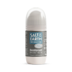 Image 1 for Salt Of The Earth Natural Refillable Roll-On Deodorant Vetiver & Citrus 75ml