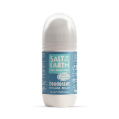 Image 1 for Salt Of The Earth Natural Refillable Roll-On Deodorant Ocean & Coconut 75ml