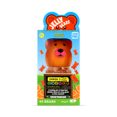 Image 1 for Omega 3 Orange Fruit Bear 60 Chewables