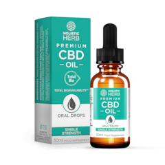 Image 1 for Premium CBD Oil Single Strength 30ml