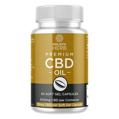 Holistic Herb Premium CBD 60 Capsules 10mg