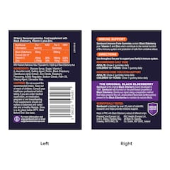 Image 2 for Immuno Forte Black Elderberry 30 Gummies