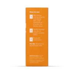 Sweet Orange & Vanilla Bodywash Bar 120g