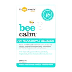 Unbeelievable Health Bee Calm 20 Capsules