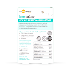 Image 2 for Bee Calm 20 Capsules