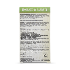 Image 2 for MenoCool Black Cohosh 60 Tablets