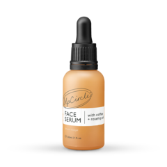 Organic Face Serum with Coffee + Rosehip Oil