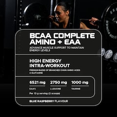 BCAA +EAA Blue Raspberry 400g