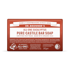 All-One Eucalyptus Pure-Castile Bar Soap 140g