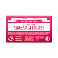 All-One Rose Pure-Castile Bar Soap 140g