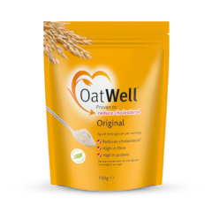 Oatwell Original Oat Bran Powder with Beta-Glucan 14 Day Supply