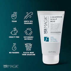 Image 4 for 3-Seaweed Scalp Mud 150ml