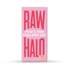 Vegan Mylk & Pink Himalayan Salt Raw Chocolate 70g