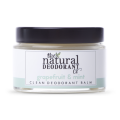 The Natural Deodorant Co Clean Deodorant Balm Grapefruit & Mint 55g