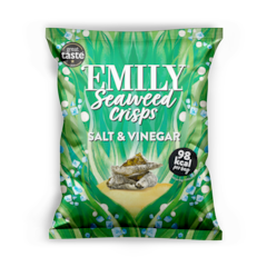 Image 1 for Salt & Vinegar Seaweed Crisps 18g