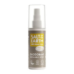 Salt of the Earth - Amber & Sandalwood Natural Deodorant Refillable Spray 100ml