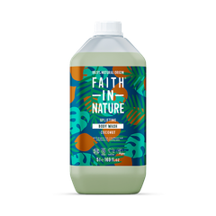 Image 1 for Faith In Nature Body Wash Coconut 5L