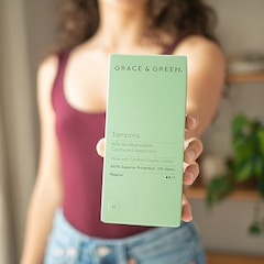 Grace & Green Applicator Tampons  - Regular 16 pack