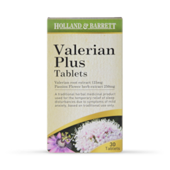 Image 1 for Valerian Plus 30 Tablets