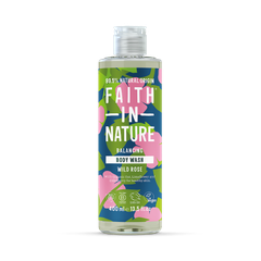 Image 1 for Faith In Nature Body Wash Wild Rose 400ml