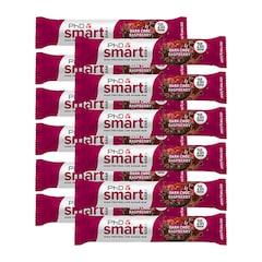 PhD Smart Bar Dark Chocolate & Raspberry 12 x 64g