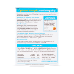 Image 2 for Ultra Magnesium 60 Tablets