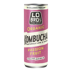 Image 1 for Passionfruit Kombucha 250ml