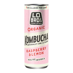 Image 1 for Raspberry Lemonade Kombucha 250ml