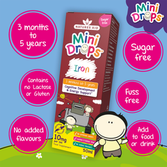 Image 4 for Mini Drops Iron for Infants and Children 50ml