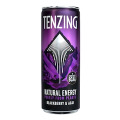 Tenzing Natural Energy Drink Blackberry & Acai 330ml